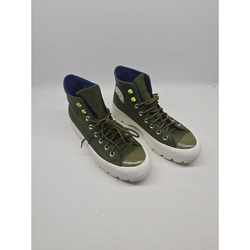Converse Chuck Taylor GORE-TEX Lugged High Top Dark Moss | Size 8.5 - Picture 5 of 9